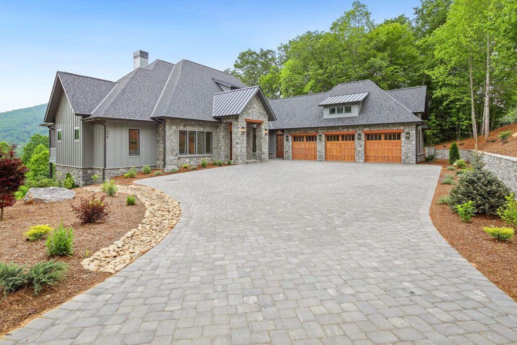 Key to achieving the most stylish exterior design for your luxury house. Big Hills Construction Custom Home Builder in Asheville, North Carolina