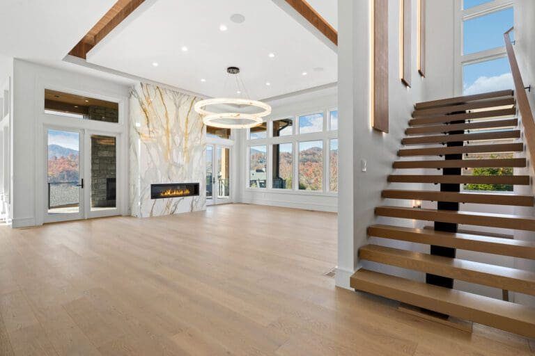 31 Rain Lily Trail. Big Hills Construction Custom Home Builder in Asheville, North Carolina
