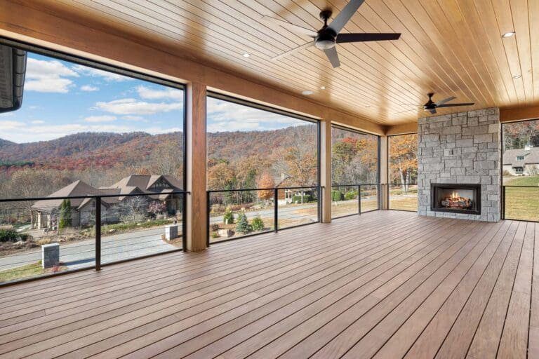 31 Rain Lily Trail. Big Hills Construction Custom Home Builder in Asheville, North Carolina