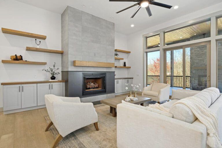 485 Daniel Circle Dr. Big Hills Construction Custom Home Builder in Asheville, North Carolina