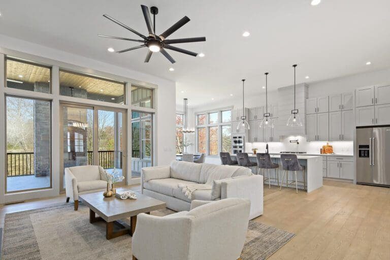 485 Daniel Circle Dr. Big Hills Construction Custom Home Builder in Asheville, North Carolina