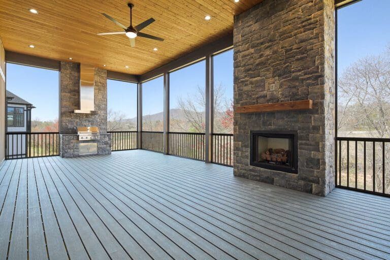 485 Daniel Circle Dr. Big Hills Construction Custom Home Builder in Asheville, North Carolina