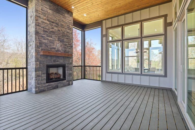 485 Daniel Circle Dr. Big Hills Construction Custom Home Builder in Asheville, North Carolina