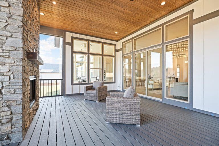 717 Daniel Circle Dr. Big Hills Construction Custom Home Builder in Asheville, North Carolina