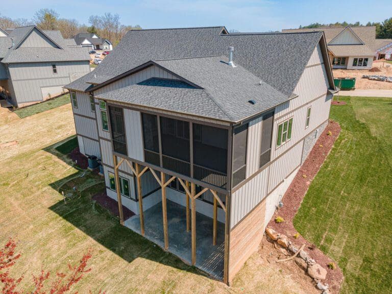 485 Daniel Circle Dr. Big Hills Construction Custom Home Builder in Asheville, North Carolina
