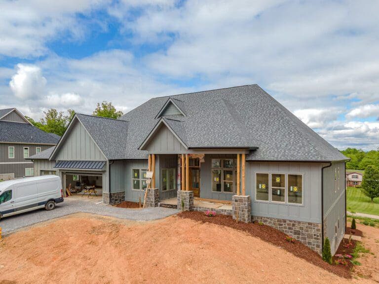 591 Daniel Circle Dr. Big Hills Construction Custom Home Builder in Asheville, North Carolina