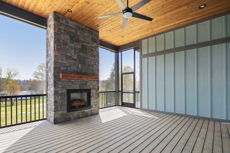 769 Daniel Circle Dr. Big Hills Construction Custom Home Builder in Asheville, North Carolina