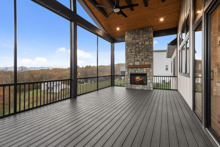 51 Bridgeway Drive. Big Hills Construction Custom Home Builder in Asheville, North Carolina