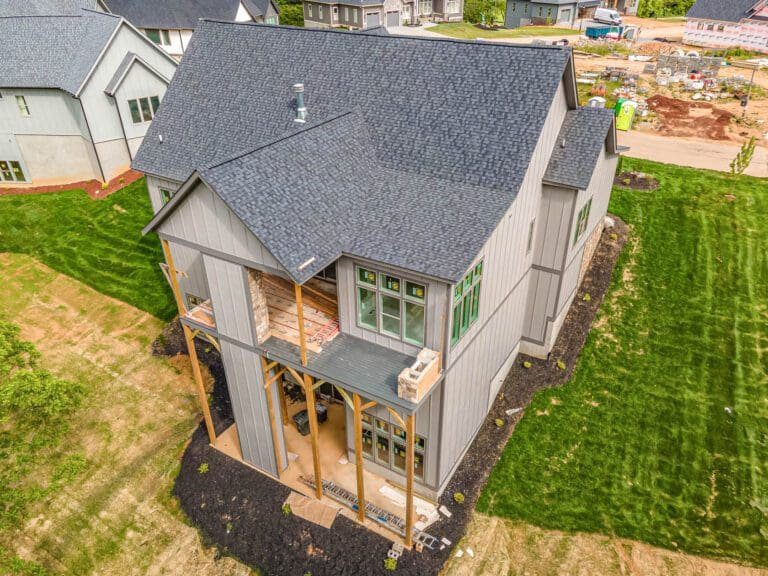 535 Daniel Circle Dr. Big Hills Construction Custom Home Builder in Asheville, North Carolina