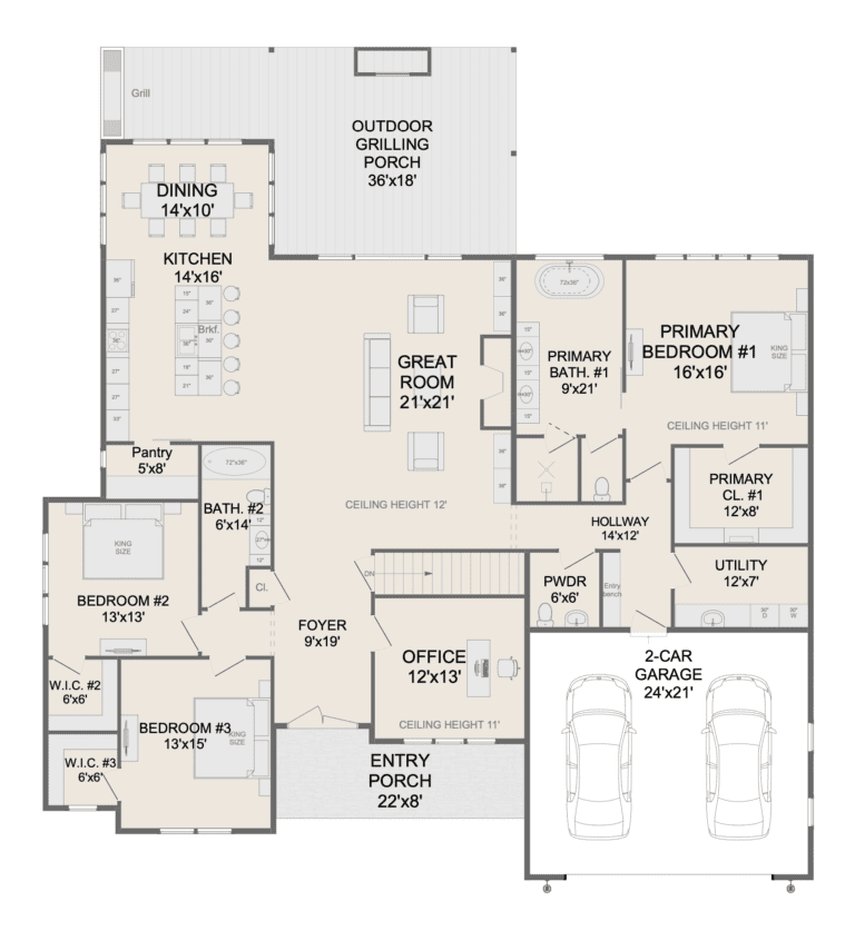 535 Daniel Circle Dr. Big Hills Construction Custom Home Builder in Asheville, North Carolina