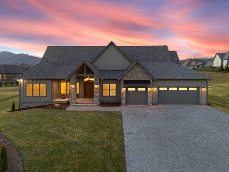 766 Daniel Circle Dr. Big Hills Construction Custom Home Builder in Asheville, North Carolina
