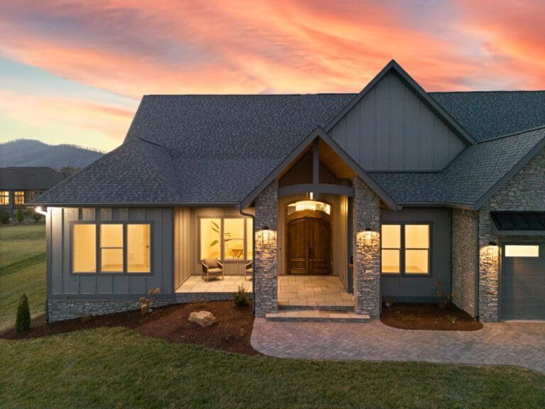 766 Daniel Circle Dr. Big Hills Construction Custom Home Builder in Asheville, North Carolina