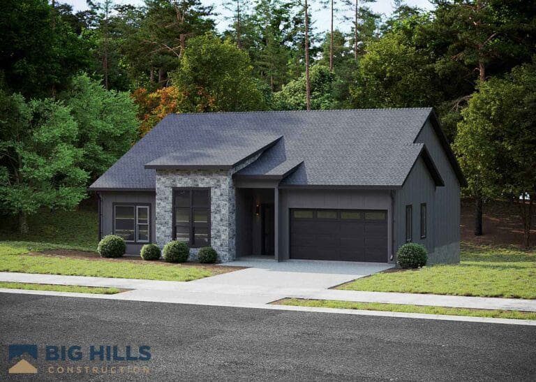 316 Avery Trail Dr. Big Hills Construction Custom Home Builder in Asheville, North Carolina
