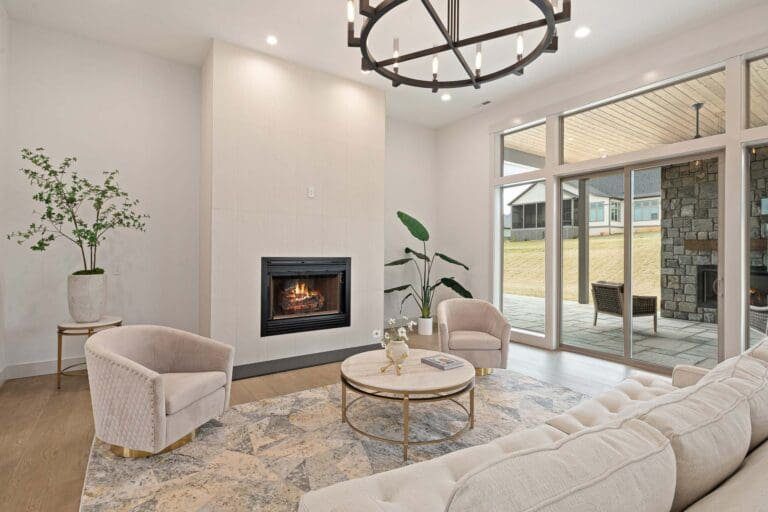 696 Daniel Circle Dr. Big Hills Construction Custom Home Builder in Asheville, North Carolina
