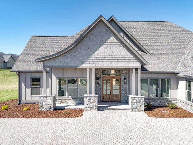 696 Daniel Circle Dr. Big Hills Construction Custom Home Builder in Asheville, North Carolina
