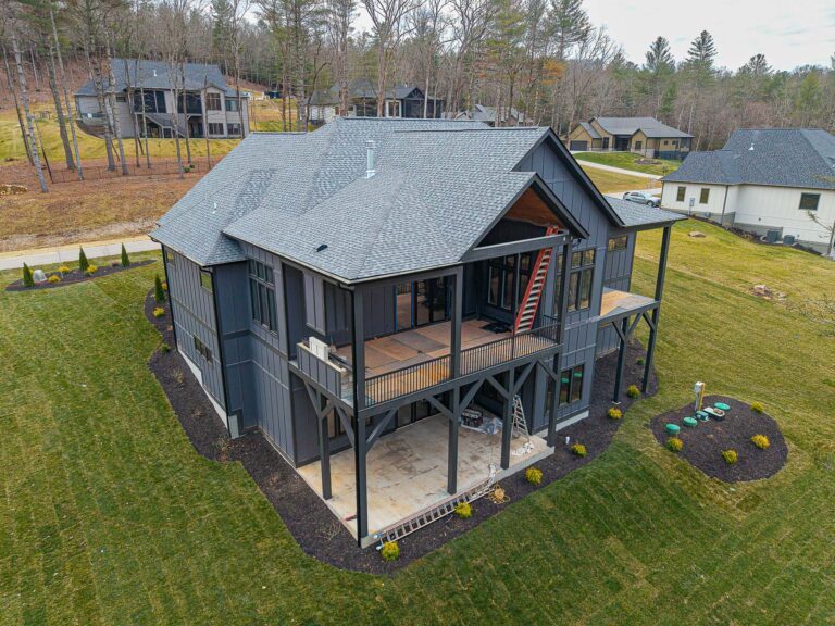 132 Sunridge Ave. Big Hills Construction Custom Home Builder in Asheville, North Carolina
