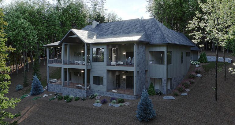 16 Deep Creek Trl. Big Hills Construction Custom Home Builder in Asheville, North Carolina