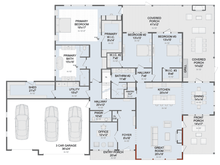 15 Venetian Dr. Big Hills Construction Custom Home Builder in Asheville, North Carolina