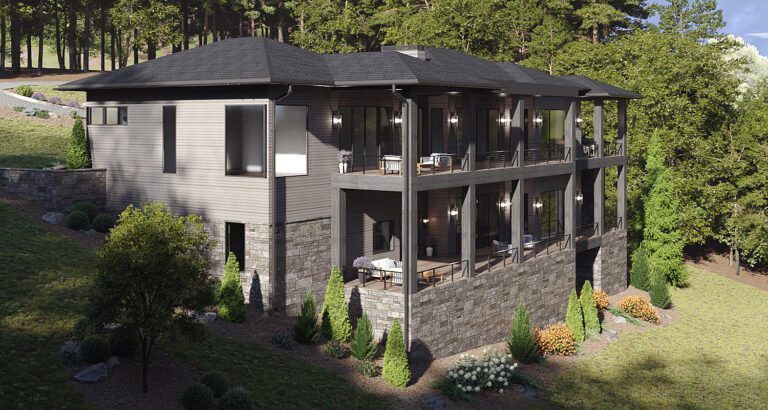 114 Split Rock Trl. Big Hills Construction Custom Home Builder in Asheville, North Carolina
