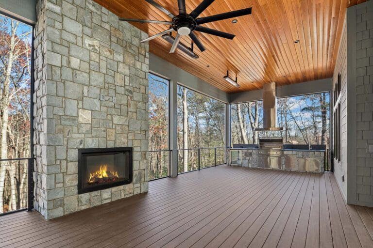 59 Misty Valley Parkway. Big Hills Construction Custom Home Builder in Asheville, North Carolina