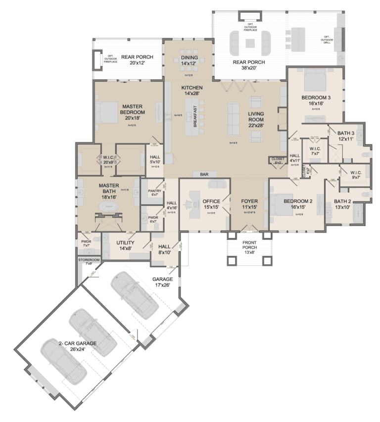 28 Woodtrail Way. Big Hills Construction Custom Home Builder in Asheville, North Carolina