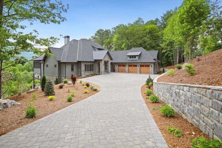 Lively Living in Asheville, NC, Against a Breathtaking Backdrop. Big Hills Construction Custom Home Builder in Asheville, North Carolina