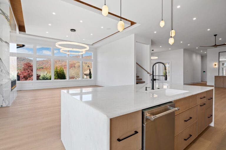 31 Rain Lily Trail. Big Hills Construction Custom Home Builder in Asheville, North Carolina