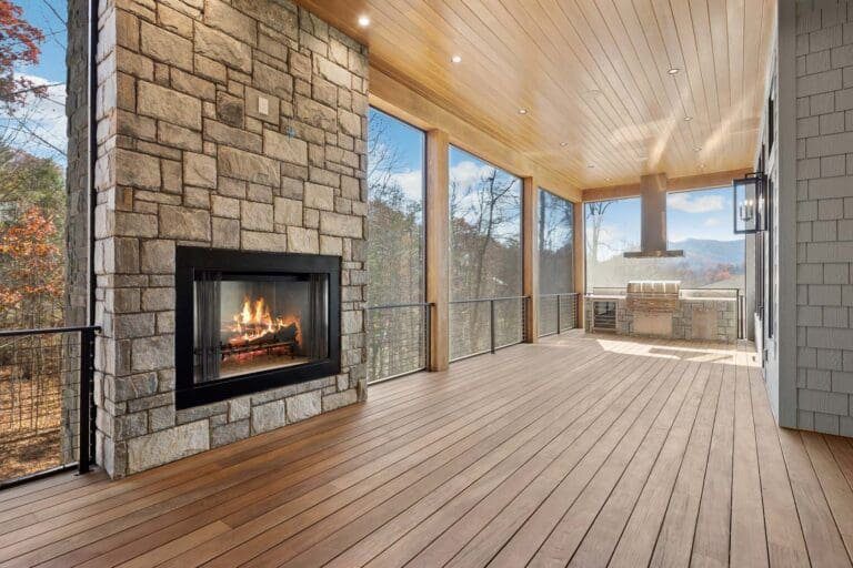 31 Rain Lily Trail. Big Hills Construction Custom Home Builder in Asheville, North Carolina