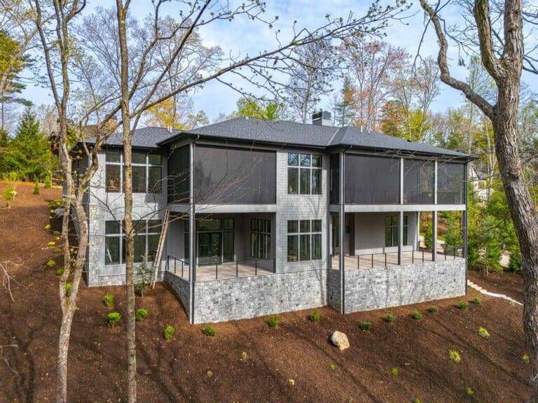 80 Powder Creek Trl. Big Hills Construction Custom Home Builder in Asheville, North Carolina