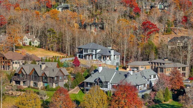 31 Rain Lily Trail. Big Hills Construction Custom Home Builder in Asheville, North Carolina