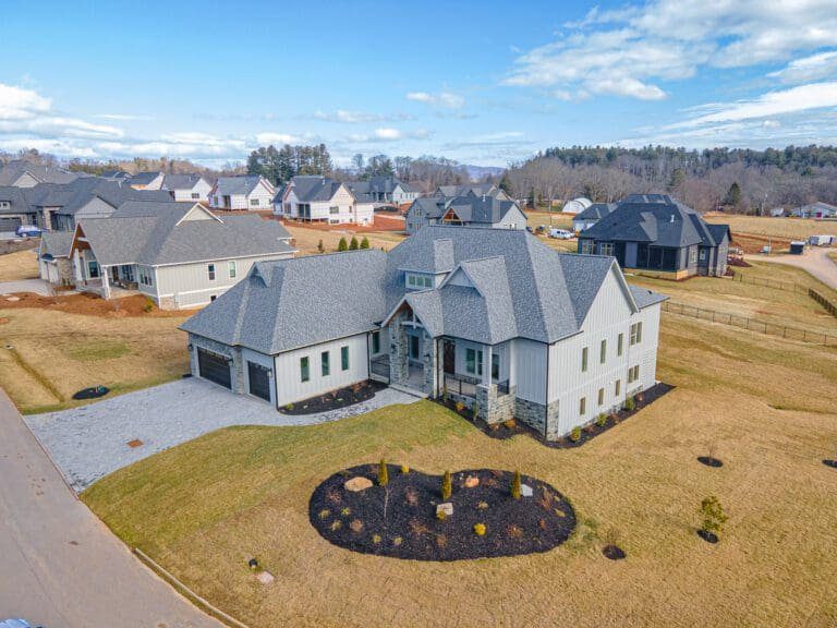 224 Daniel Circle Dr. Big Hills Construction Custom Home Builder in Asheville, North Carolina