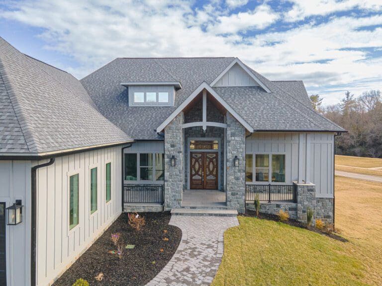 224 Daniel Circle Dr. Big Hills Construction Custom Home Builder in Asheville, North Carolina