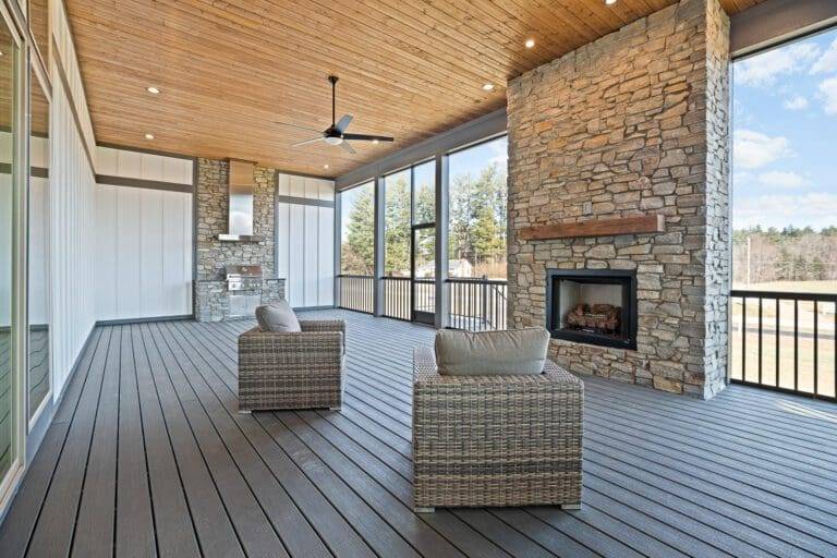 717 Daniel Circle Dr. Big Hills Construction Custom Home Builder in Asheville, North Carolina