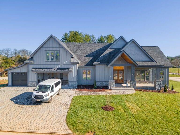 661 Daniel Circle Dr. Big Hills Construction Custom Home Builder in Asheville, North Carolina
