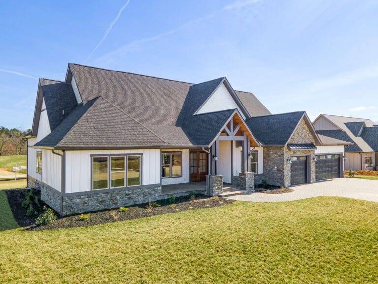 717 Daniel Circle Dr. Big Hills Construction Custom Home Builder in Asheville, North Carolina