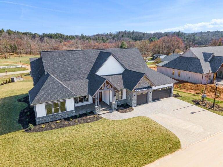 717 Daniel Circle Dr. Big Hills Construction Custom Home Builder in Asheville, North Carolina