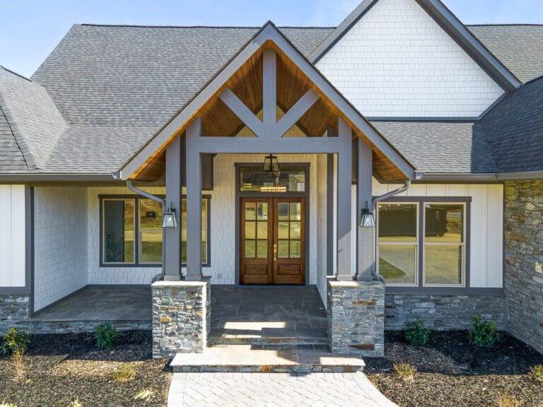 717 Daniel Circle Dr. Big Hills Construction Custom Home Builder in Asheville, North Carolina