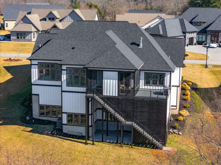 465 Daniel Circle Dr. Big Hills Construction Custom Home Builder in Asheville, North Carolina