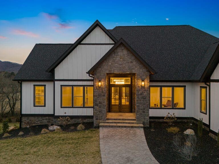 465 Daniel Circle Dr. Big Hills Construction Custom Home Builder in Asheville, North Carolina