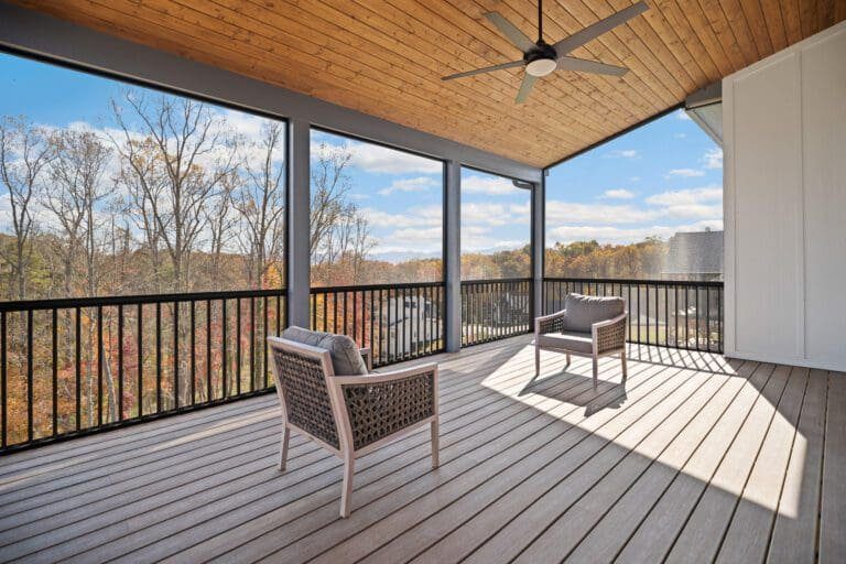 47 Bridgeway Drive. Big Hills Construction Custom Home Builder in Asheville, North Carolina