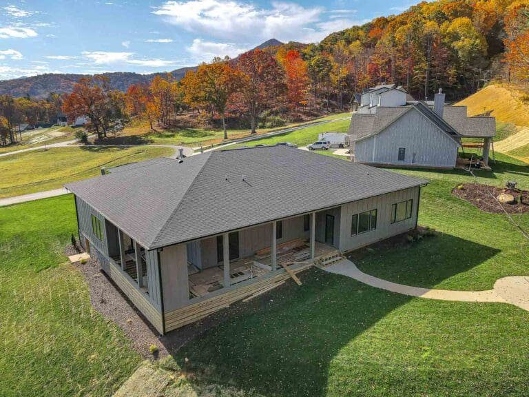 16 Slate Drive. Big Hills Construction Custom Home Builder in Asheville, North Carolina