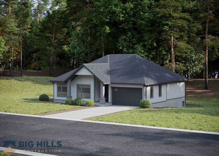 318 Avery Trail Dr. Big Hills Construction Custom Home Builder in Asheville, North Carolina