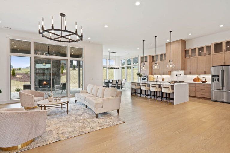 696 Daniel Circle Dr. Big Hills Construction Custom Home Builder in Asheville, North Carolina