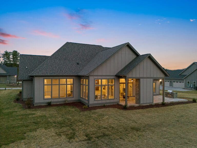 696 Daniel Circle Dr. Big Hills Construction Custom Home Builder in Asheville, North Carolina