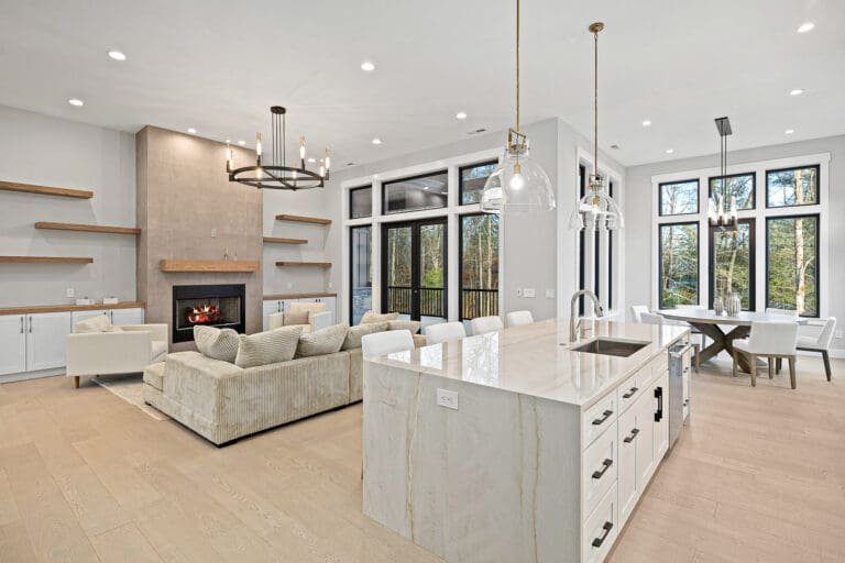 455 Ascension Valley. Big Hills Construction Custom Home Builder in Asheville, North Carolina