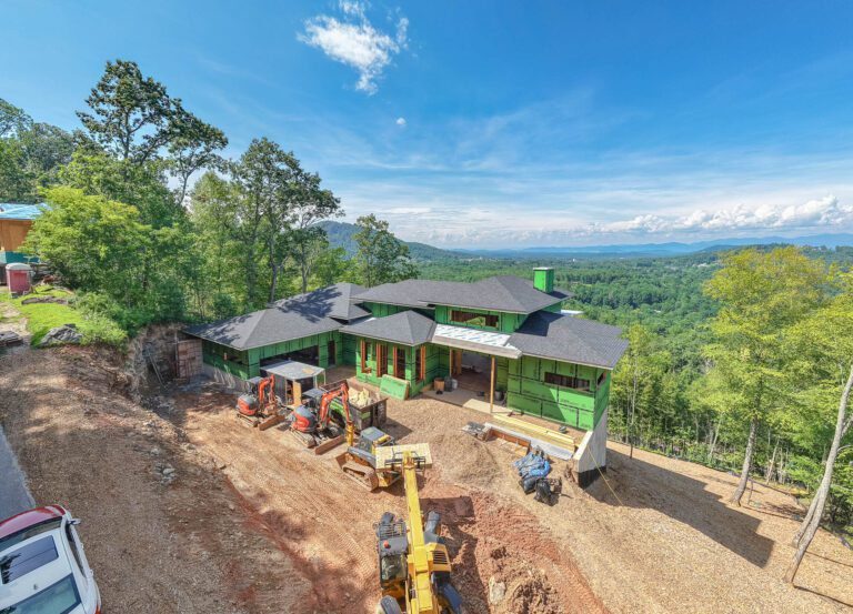 49 Pine Ridge Trl. Big Hills Construction Custom Home Builder in Asheville, North Carolina