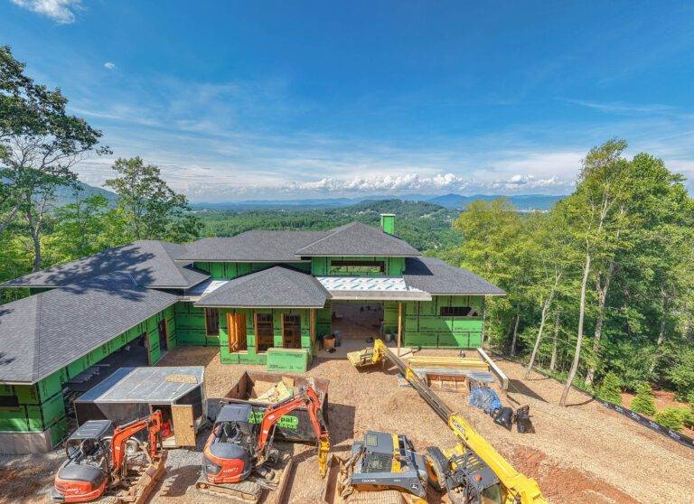49 Pine Ridge Trl. Big Hills Construction Custom Home Builder in Asheville, North Carolina