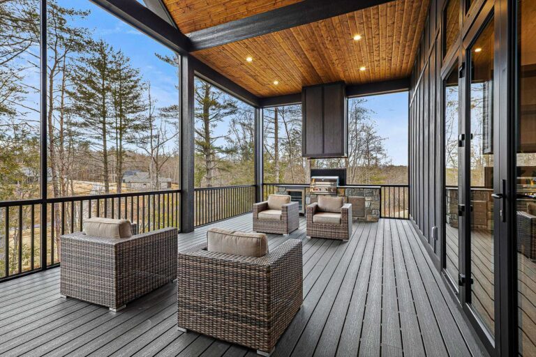 132 Sunridge Ave. Big Hills Construction Custom Home Builder in Asheville, North Carolina