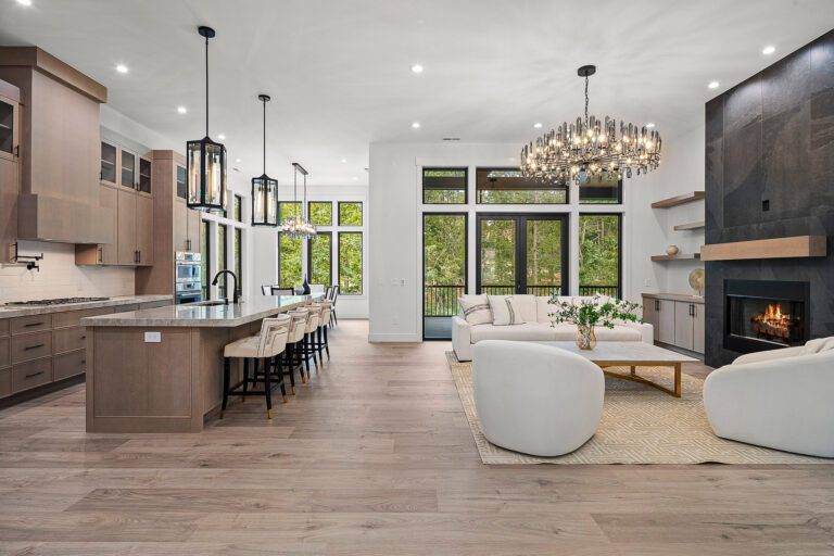 132 Sunridge Ave. Big Hills Construction Custom Home Builder in Asheville, North Carolina