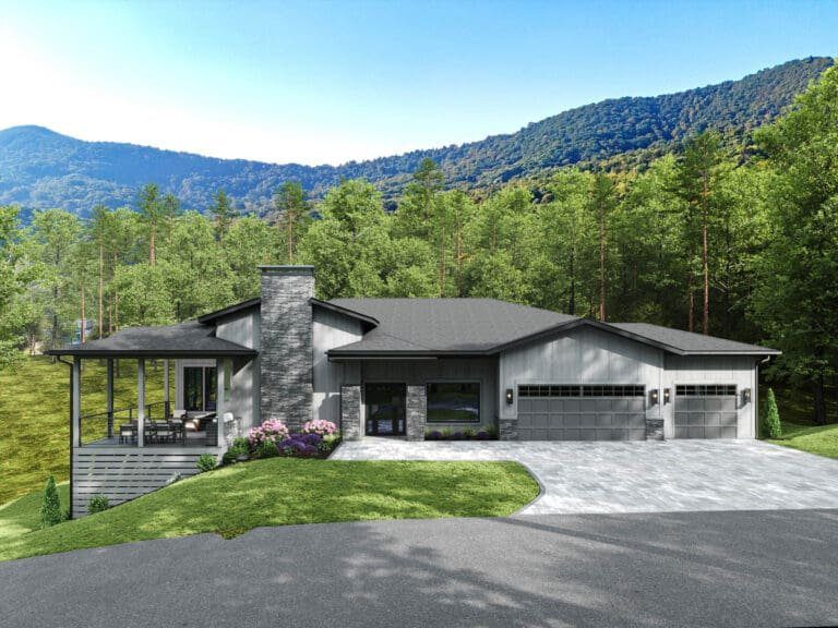 4 Venetian Dr. Big Hills Construction Custom Home Builder in Asheville, North Carolina
